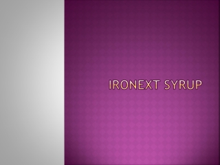 IroNext Syrup