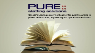 Pure Staffing Solutions | Permanent & Temporary Jobs in Canada