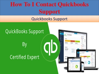 How To I contact QuickBooks support