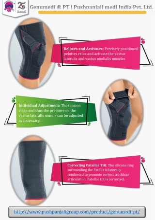 Genumedi Pt knee support | Pushpanjali medi India Pvt. Ltd.