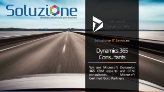 Best Microsoft Dynamics 365 Consultants - Soluzione Inc