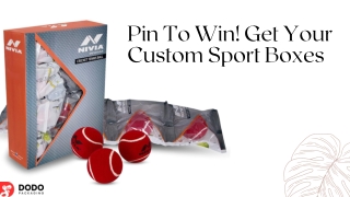 Get In The Game With Custom Sport Boxes | Retail Boxes