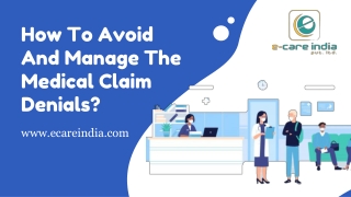How To Avoid And Manage The Medical Claim Denials?