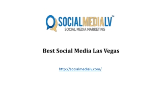 Best Social Media Las Vegas