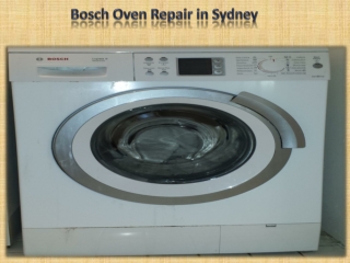 Bosch Oven Repair in Sydney