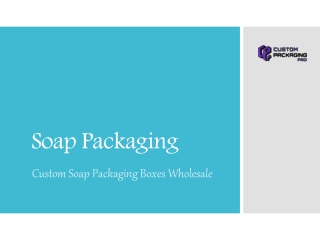 Soap Packaging Boxes