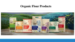 Organic Flour Products