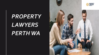 Affordable Property law lawyers in Perth