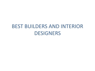 Best Builders and Interior Designers In Malappuram