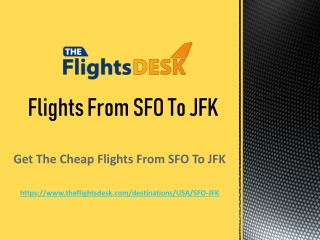 Flights From SFO To JFK