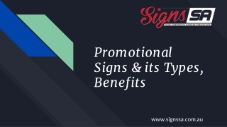 Best Quality Promotional Signs in Adelaide