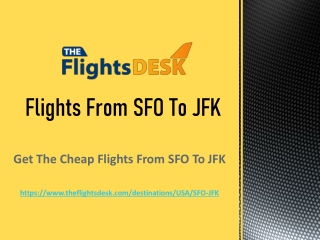 Flights From SFO To JFK