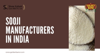 Durum Wheat Semolina Supplier in India | Golden Bansi