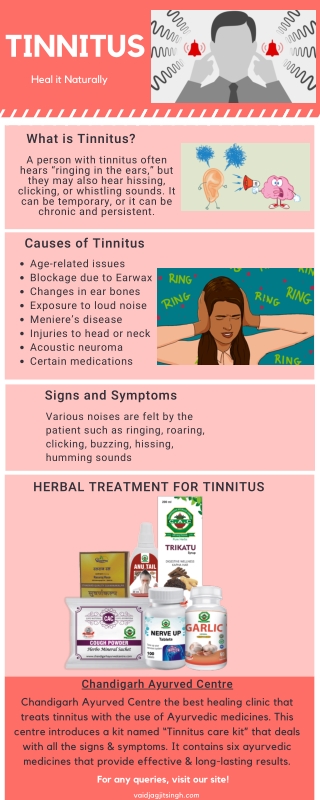 Tinnitus - Causes, Symptoms & Herbal Treatment