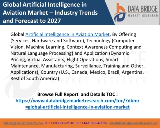 artificial intelligence in aviation market