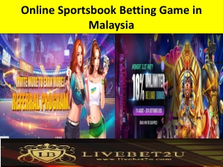 Online Sportsbook Betting Game in Malaysia