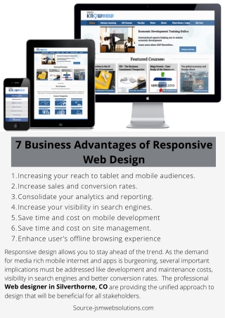 7 Business Advantages of Responsive Web Design