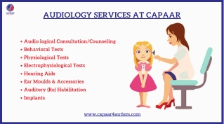 Audiology Services at Capaar | Best Audiology Clinics in Bangalore
