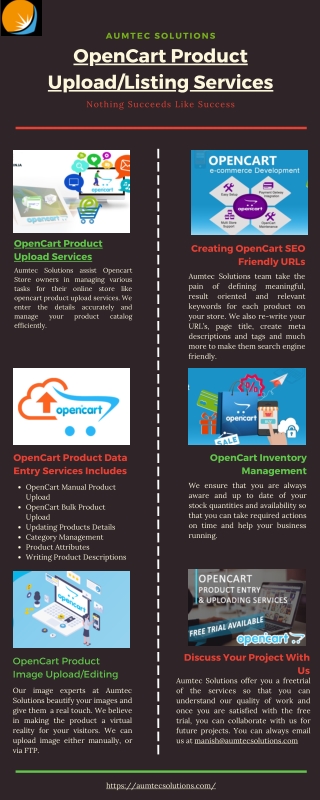 OpenCart Product Upload & Listing Services