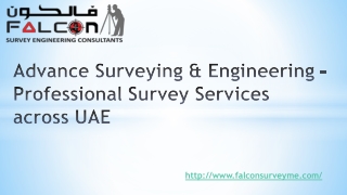 Advance Surveying & Engineering – Professional Survey Services across UAE