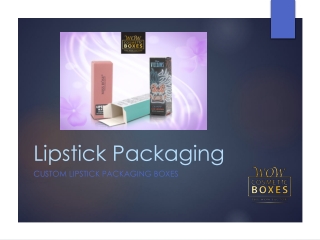 Lipstick Packaging