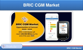 BRIC CGM Market, Forecast By Users & CGM Components | Renub Research