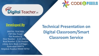 Smart Classroom Services Provider | Digital Teacher