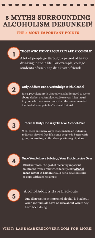 5 Myths Surrounding Alcoholism Debunked!