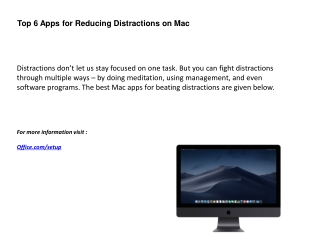 Top 6 Apps for Reducing Distractions on Mac