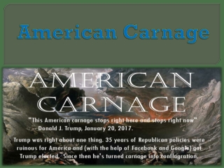 American Carnage