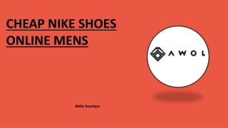 Buy Nike Air Max Shoes Online | AWOL Boutique