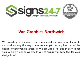 Van Graphics Northwich