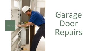 Garage door repairs