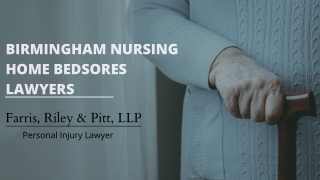 Birmingham Nursing Home Bedsores Lawyers
