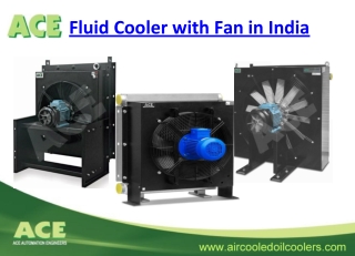 Fluid Cooler with Fan in India