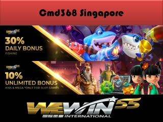 Cmd368 Singapore is a popular platform