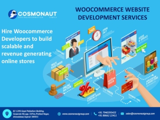 Hire Woocommerce Developers to build scalable and revenue generating online stores