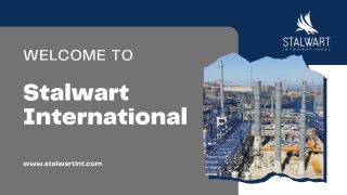 Chemical Process Equipment Manufacturer | Stalwart International