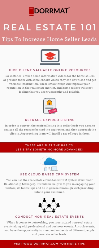 Real Estate 101: Tips To Increase Home Seller Leads
