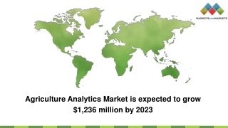 Agriculture Analytics Market vendors by Share & Growth Strategies - 2023 | MarketsandMarkets