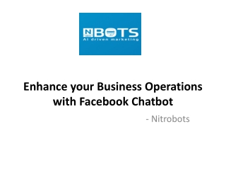 Facebook Chatbot