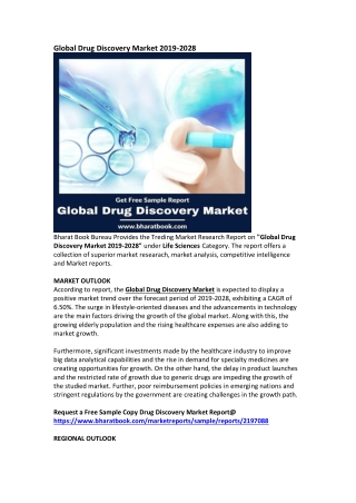 Global Drug Discovery Market Research Report Forecast : 2028