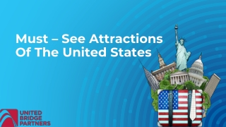 Must-See Attractions Of The United States