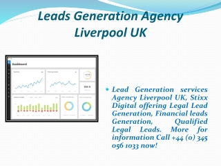 Leads Generation Agency Liverpool UK