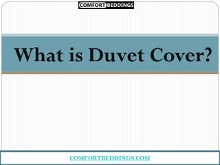 What Is A Duvet Cover?