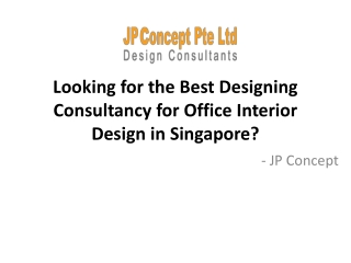 Office Interior Design in Singapore