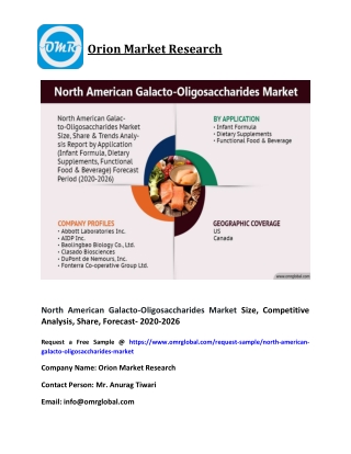 North American Galacto-Oligosaccharides Market