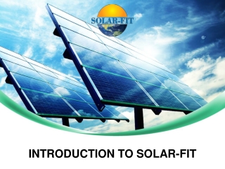 Introduction to Solar-Fit