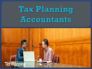 Tax Planning Accountants