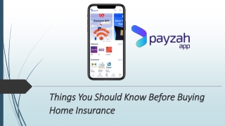 Things You Should Know Before Buying Home Insurance